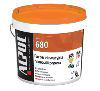 ALPOL AF680 Facade paint nanosilicone BAZA B1 5 L - Atexbud