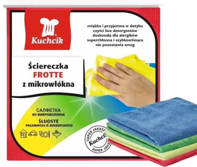 Ścierka frotte z mikrofibry 1szt
